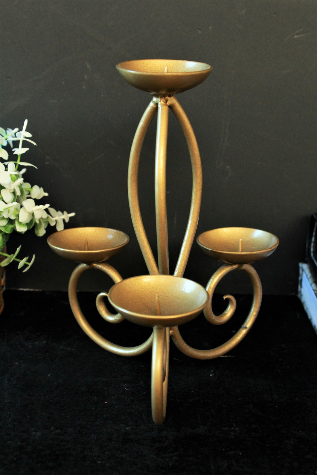 Metal Tealight / Candle Holder Stand - Style It by Hanika