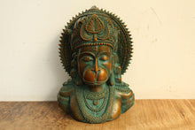 Load image into Gallery viewer, Polyresin Hanuman Bust in Vintage Finish - Style It by Hanika
