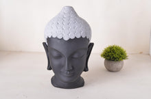 Load image into Gallery viewer, Polyresin Meditating Buddha Head - Style It by Hanika
