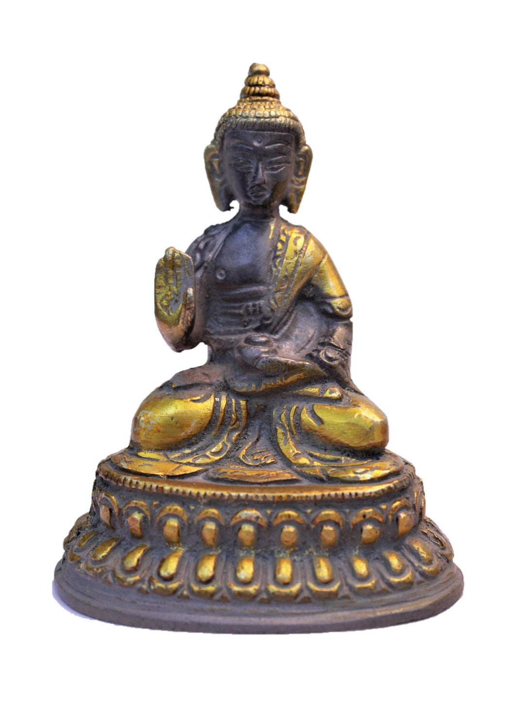 Tibet Blessing Buddha Statue God Idol Size 7.5 x 5 x 10.6 cm - Style It by Hanika