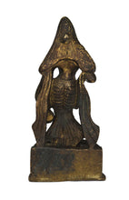 Load image into Gallery viewer, Vintage Beautiful Lady Brass Figurine Size 7 x 4 x 14.7 cm - Style It by Hanika
