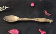 Load image into Gallery viewer, Vintage Brass Pooja Spoon (Temple Spoon):(Size-7&quot;) - Style It by Hanika
