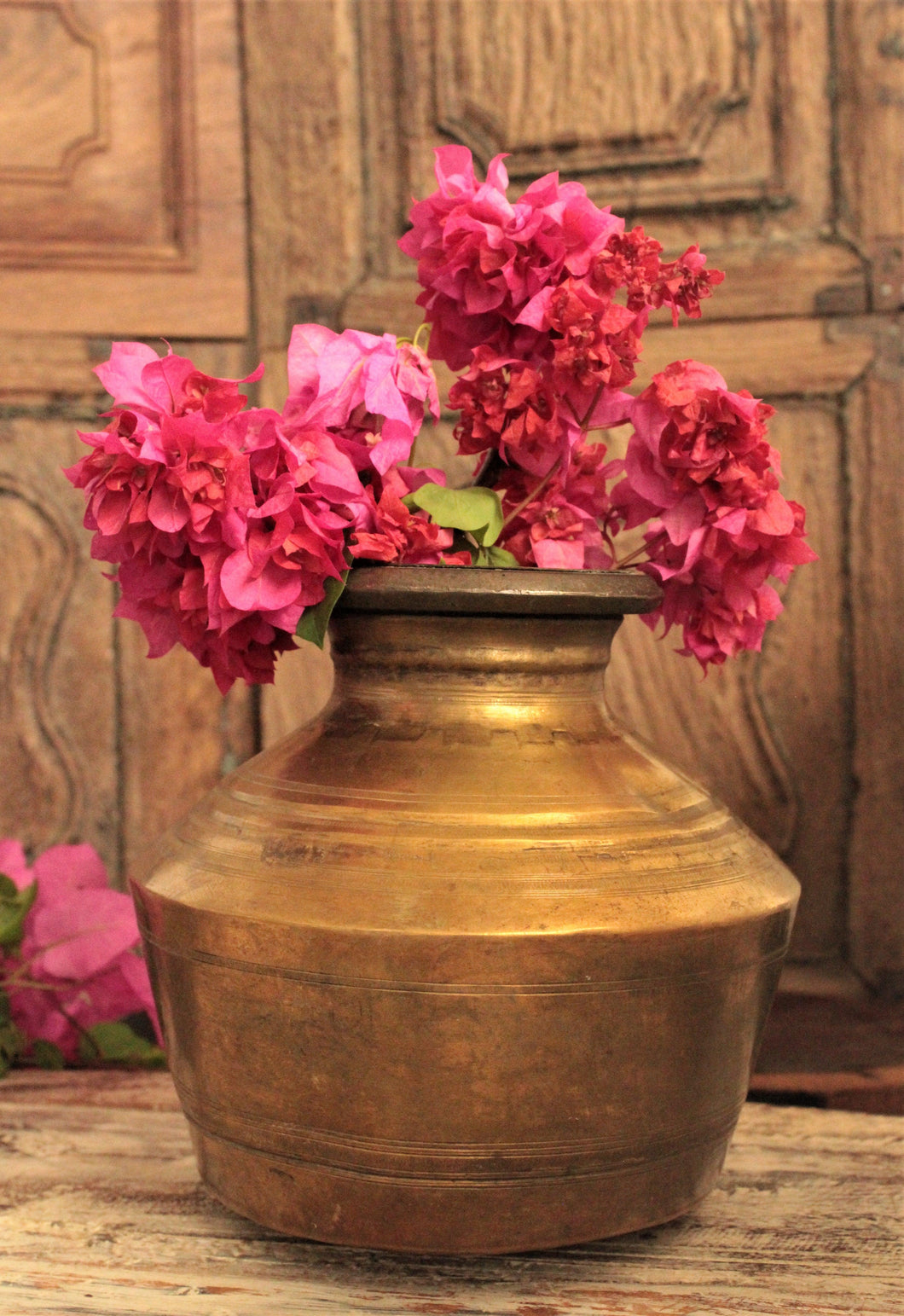 Vintage Brass Pot - Style It by Hanika