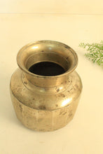 Load image into Gallery viewer, Vintage Brass Pot - Style It by Hanika
