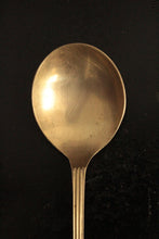 Load image into Gallery viewer, Vintage Brass Serving Spoon with Carved Handle - Style It by Hanika
