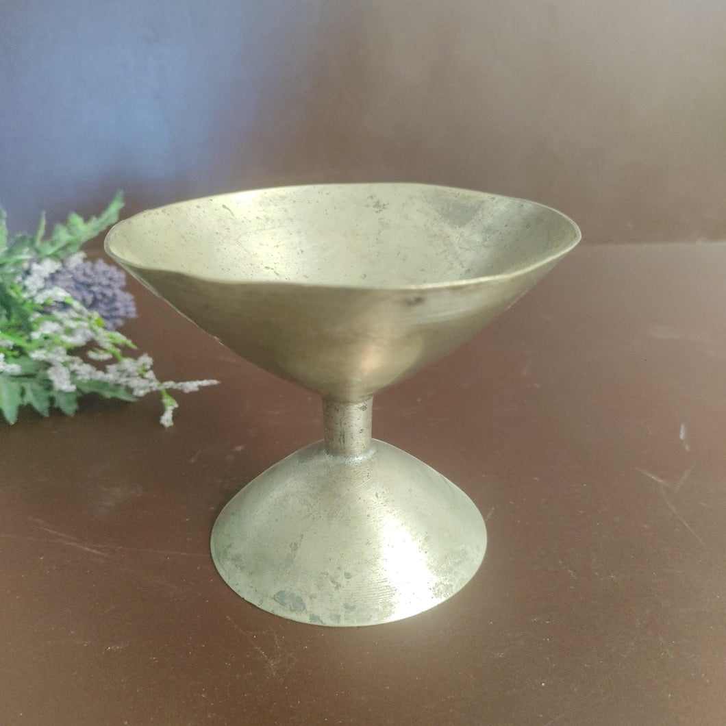Vintage German Silver Footed Glass - Style It by Hanika