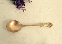 Load image into Gallery viewer, Vintage Golden Brass Soup Spoon - Style It by Hanika
