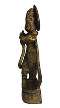 Load image into Gallery viewer, Vintage Gulley Brass Murti Lord Krishna Idol God of Love Size 8.5 x 5.5 x 19.5 cm - Style It by Hanika
