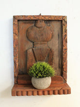 Load image into Gallery viewer, Vintage Wooden Handcrafted Wall Shelf in Distressed Finish - Style It by Hanika
