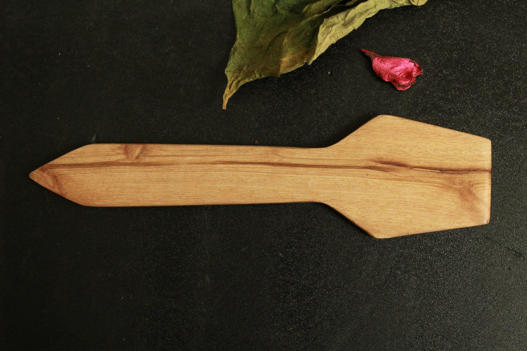 Vintage Wooden Serving Spoon Size - 20.5 cm - Style It by Hanika