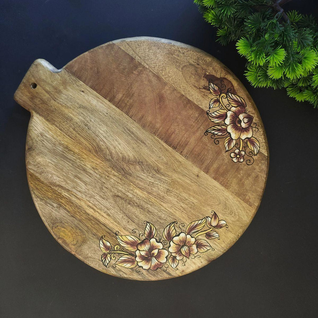 Wooden Styling Boards / Surface (Diameter - 12.25 Inches) - Style It by Hanika